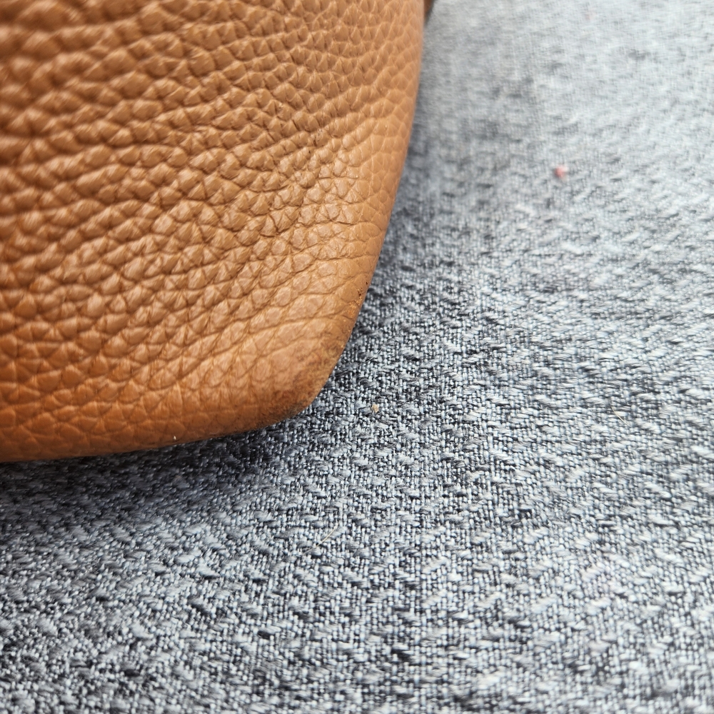 Rebecca Minkoff Tan Leather Tote with Gold Accent - Picture 2 of 16